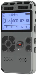 Reportofon digital iUni V35 8GB Activare vocala MP3 Player