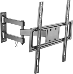 Suport TV reglabil GoGEN L diagonala 32 la 55 81-140 cm 35 Kg VESA rotire si inclinare negru 