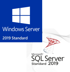 Windows Server 2019 Standard Retail + SQL Server 2019 Standard Retail 