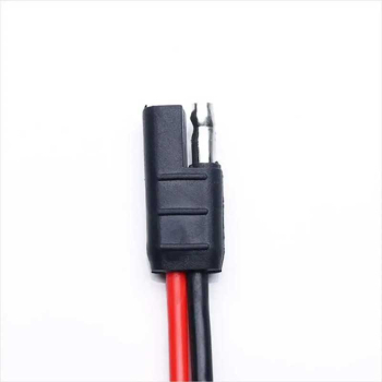 Cablu cu conector TAXI RP PAS 8 mm 14AWG + DEZIZ negru