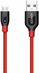 Cablu Micro USB Anker Premium PowerLine+ Nylon 0 91 Metri Rosu 