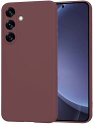 Husa pentru Samsung Galaxy S25 Plus - Techsuit SoftFlex - Plum Red