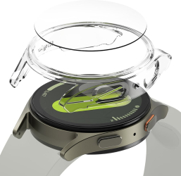 Husa pentru Samsung Galaxy Watch7A 40mm + Folie - Ringke Slim - Clear 
