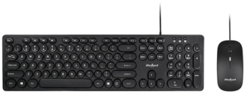 Kit tastatura și mouse cu fir wds200 rebel