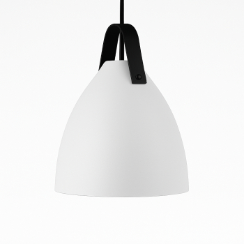 Lampa suspendata Sani OSLO E27 material ecologic PLA 236x210 mm alb 