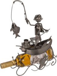 Suport Sticle Vin Pescarul Fericit II