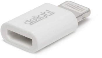 Adaptor iPhone Lightning tata la Micro USB mama Delight 55448 