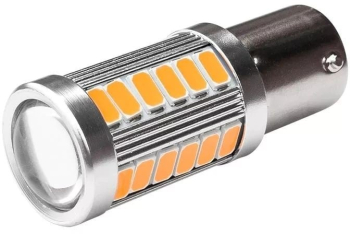 Bec Led Auto Techstar® BAY15D 1157 Galben 12V 660 lm 