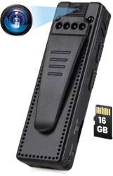 Body camera corporala iUni M8 Plus 16GB Wi-Fi Night Vision Lentila rotativa 90° 