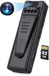 Body camera corporala iUni M8 Plus 32GB Wi-Fi Night Vision Lentila rotativa 90° 
