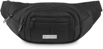 Borseta ZAGATTO R Neagra Crossbody Unisex 33x9x14 cm 3 buzunare Impermeabila Curea reglabila ZG861 