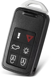 Carcasa cheie auto Techstar pentru Volvo cu 6 butoane compatibila cu S60 S80 V70 XC60 XC70 
