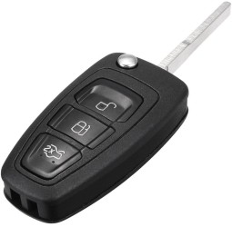 Carcasa Cheie Ford tip briceag 3 Butoane compatibila Mondeo Focus S-Max Galaxy C-Max Transit Connect modele 2010-2018 