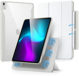 Husa pentru iPad Air 13 2024 - ESR Rebound Hybrid - White 