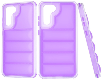 Husa pentru Samsung Galaxy S21 FE 5G - Techsuit Wave Shield - Violet 