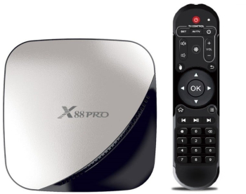 Resigilat Smart TV Box Mini PC Techstar® X88 PRO Android 9 4GB + 32GB ROM 4K HDR WiFi 5GHz SPDIF AV RK3318 