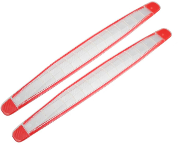 Set 2x Banda Protectie Bara si Portiera Auto Universala Transparenta PVC Durabil Anti-Zgarieturi si Impact Autoadeziva Montaj Rapid 40 