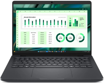 Dell Pro Max 14 MC14250, Intel Core Ultra 7 255H, 14 inch WUXGA, 16GB RAM, 512GB SSD, Windows 11 Pro, Negru - imagine 1