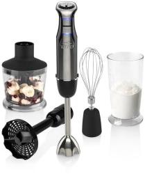Blender de mana ETA Tasso 5056 90000 600 W 6 viteze atasament special pentru piure negru 