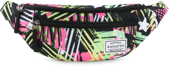 Borseta sportiv colorata pentru femei Poliester/Nylon 12x33x7 cm Zagatto ZG798 