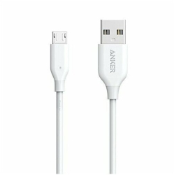 Cablu Micro USB Anker PowerLine 1 metru Alb 