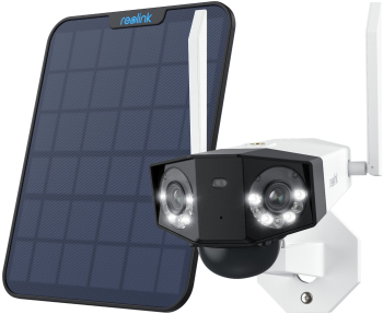 Camera de supraveghere 4G - LTE cu Panou Solar Reolink DUO 2 G750 baterie reincarcabila detectare Persoana/Vehicul rezolutie 6MP unghi 