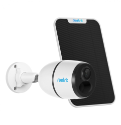 Camera de supraveghere cu 4G baterie si panou solar Reolink G340 8 MP detectare persoana/vehicul notificari pe telefon 