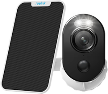 Camera de supraveghere Reolink Argus 3 WIFI cu pamou solar baterie reincarcabila vedere nocturna color si reflector LED senzor de miscare 