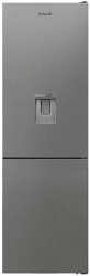 Combina frigorifica Finlux FXCA 3841WCE IX Racire statica Dozator apa Usi reversibile 378 l H 201 cm Clasa E Inox 