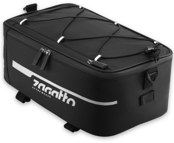 Geanta bicicleta portbagaj Zagatto® Neagra Termica Dimensiuni 33x19 5x12 5 cm Tip cufar Impermeabila Pentru ciclism Montare rapi 