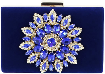 Geanta clutch 18100 05 Albastru 