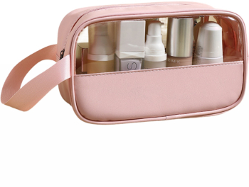 Geanta cosmetice Flippy pentru voiaj sau organizare 22 x 12 x 8 cm roz 