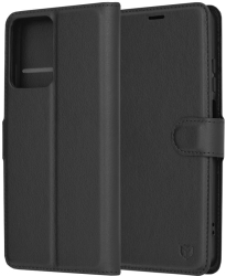 Husa pentru Motorola Moto G04 / Moto G04s / Moto G24 / Moto E14 - Techsuit Leather Folio - Black 
