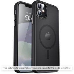 Husa pentru Motorola Moto G75 - Techsuit HaloFrostA Series - Smoke Black 