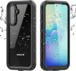 Husa pentru Samsung Galaxy A54 - ShellBox Waterproof IP68 Case - Black 