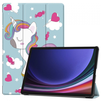 Husa pentru Samsung Galaxy Tab S9 Plus / S9 FE Plus / S10 Plus - Techsuit FoldPro - Unicorn 