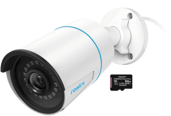 Pachet camera de supraveghere cu Card MicroSD 64 GB Reolink RLC 510A