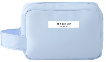Portfard Flippy cu Maner Material Impermeabil pentru Cosmetice 16 x 11 x 7 cm Albastru 