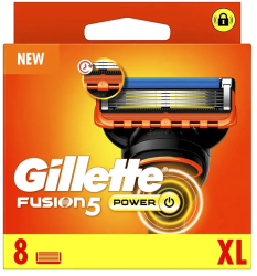 Set Rezerve lame de ras Gillette FUSION 5 POWER 8 buc 