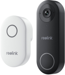Sonerie Video Reolink D340W WiFi vedere nocturna camera 5MP senzor miscare alerte Push pe telefon 