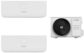 Aparat de aer conditionat multisplit Bosch cu doua unitati interne Climate 3000i 12000 BTU Unitate externa 21000 BTU 
