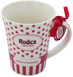 Cana din portelan personalizata Rodica