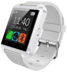 Smartwatch iUni U8+ BT LCD 1.44 inch Notificari Alb 