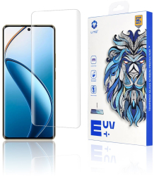 Folie pentru Realme 12 Pro / 12 Pro+ - Lito 3D UV Glass - Clear 