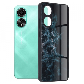Husa pentru Oppo A78 4G - Techsuit Glaze Series - Blue Nebula 