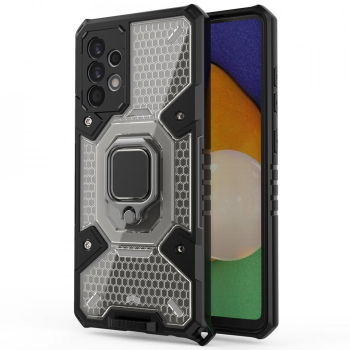 Husa pentru Samsung Galaxy A52 4G / A52 5G / A52s 5G - Techsuit Honeycomb Armor - Black 
