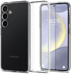 Husa pentru Samsung Galaxy S24 Plus - Spigen Liquid Crystal - Clear 