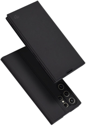 Husa pentru Samsung Galaxy S24 Ultra - Techsuit Magskin Book - Black 