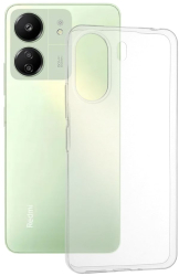 Husa pentru Xiaomi Redmi 13C 4G / Poco C65 - Techsuit Clear Silicone Camera Protection - Transparent 