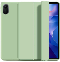 Husa Ultra Slim pentru Xiaomi Redmi Pad 2 11.0 2025 Silicon TPU Smart Cover - Verde Menta 